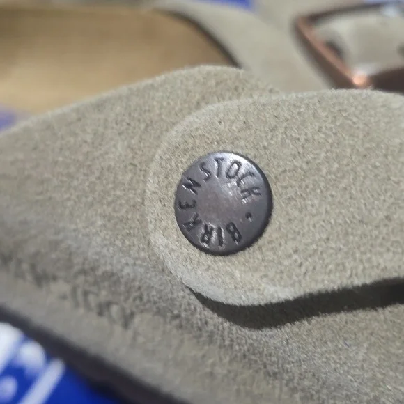 Birkenstock Women's Boston Soft Footbed Suede Clog, Taupe, Retail $169.95 USD - Picture 10 of 14